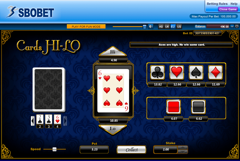 sbobet gambling